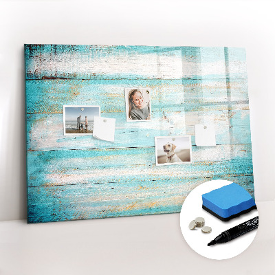 Magnetic writing board Blue boards