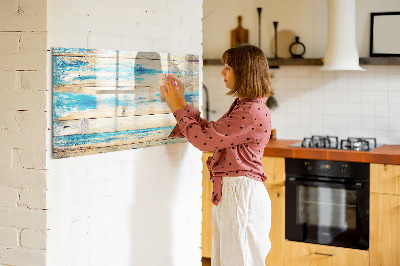 Magnetic erase board Scratched wood
