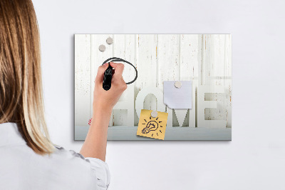 Magnetic writing board The inscription house