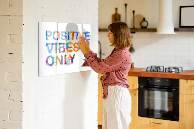 Magnetic erase board Positive quote