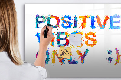 Magnetic erase board Positive quote