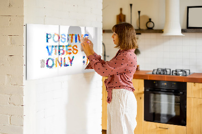 Magnetic erase board Positive quote