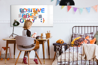 Magnetic erase board Positive quote