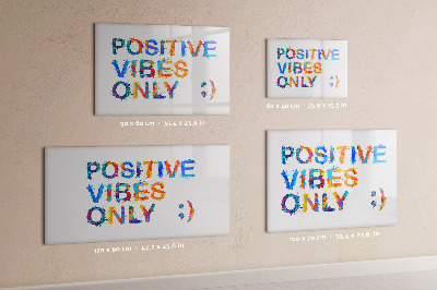Magnetic erase board Positive quote