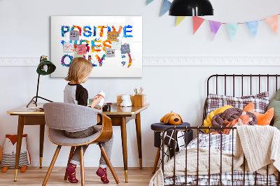 Magnetic erase board Positive quote