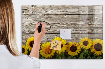 Magnetic drawing board Sunflowers