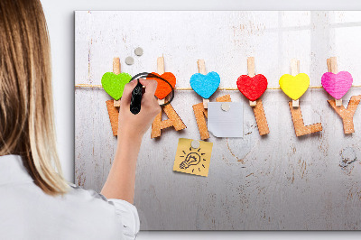 Magnetic drawing board The inscription family