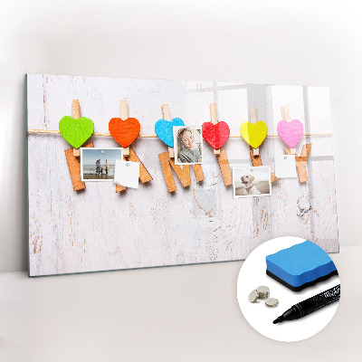 Magnetic drawing board The inscription family