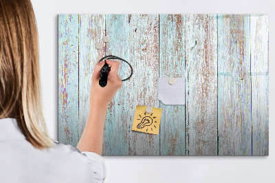 Magnetic writing board Pastel Wood