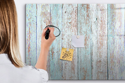 Magnetic writing board Pastel Wood