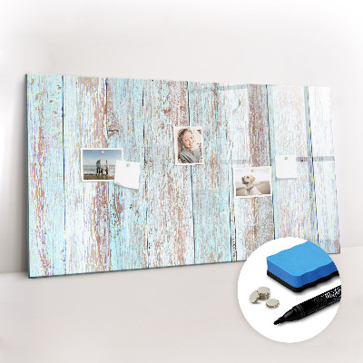 Magnetic drawing board Pastel wood