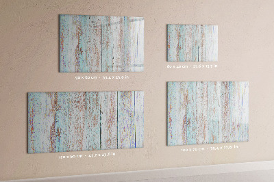 Magnetic writing board Pastel Wood