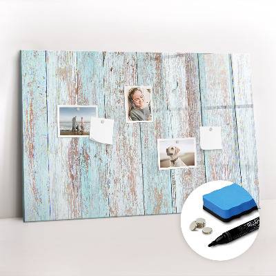 Magnetic writing board Pastel Wood