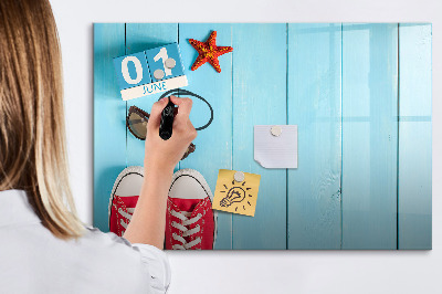 Magnetic writing board First day of summer