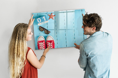 Magnetic writing board First day of summer