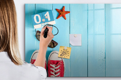 Magnetic writing board First day of summer