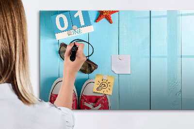 Magnetic writing board First day of summer