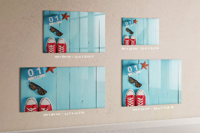 Magnetic writing board First day of summer
