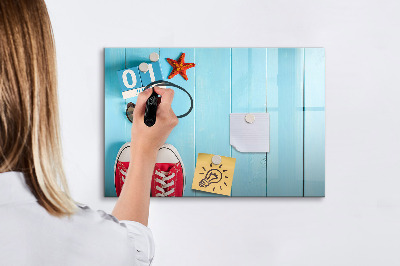 Magnetic writing board First day of summer