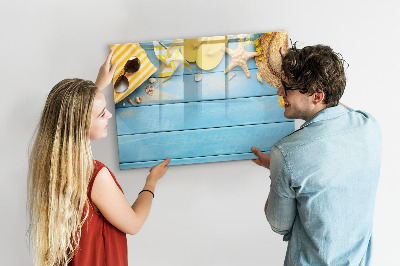 Magnetic erase board Beach accessories