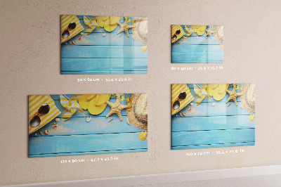 Magnetic erase board Beach accessories