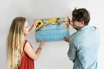 Magnetic erase board Beach accessories