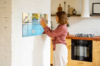 Magnetic erase board Beach accessories