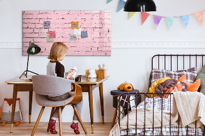 Magnetic drawing board Brick wall