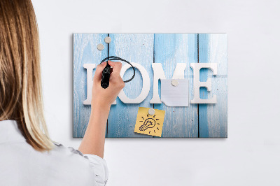 Magnetic writing board The inscription house