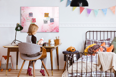 Magnetic drawing board Blooming flowers