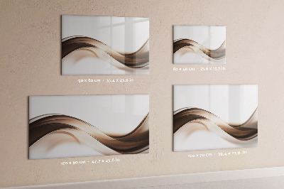 Magnetic erase board Abstraction line