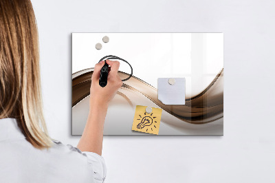 Magnetic erase board Abstraction line