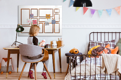 Magnetic erase board Wooden frame