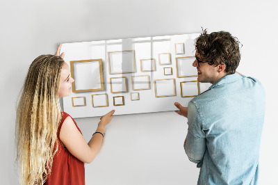 Magnetic writing board Wooden frames