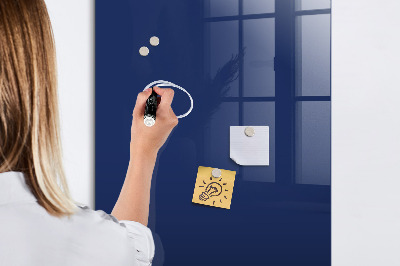 Dry erase board magnetic Navy Blue