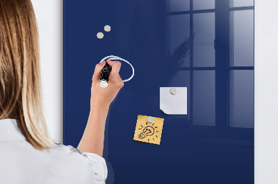Dry erase board magnetic Navy Blue