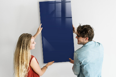 Dry erase board magnetic Navy Blue