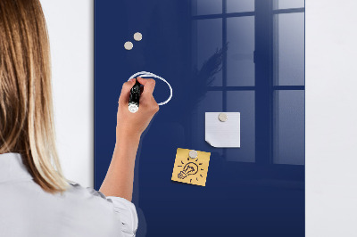 Dry erase board magnetic Navy Blue