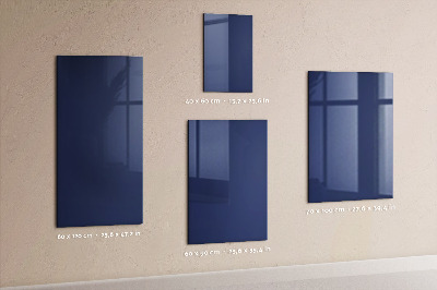 Dry erase board magnetic Navy Blue