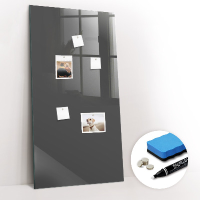 Dry erase board magnetic Gray