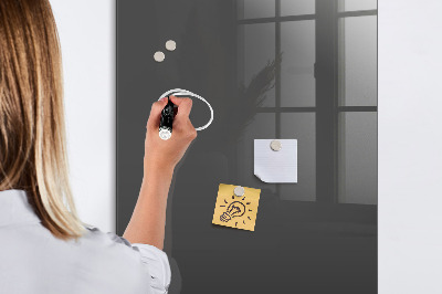 Dry erase board magnetic Gray