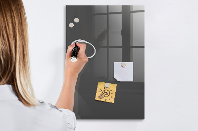 Dry erase board magnetic Gray