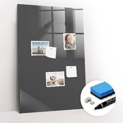 Dry erase board magnetic Gray