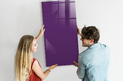 Magnetic board for magnets Purple