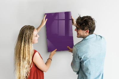 Magnetic board for magnets Purple