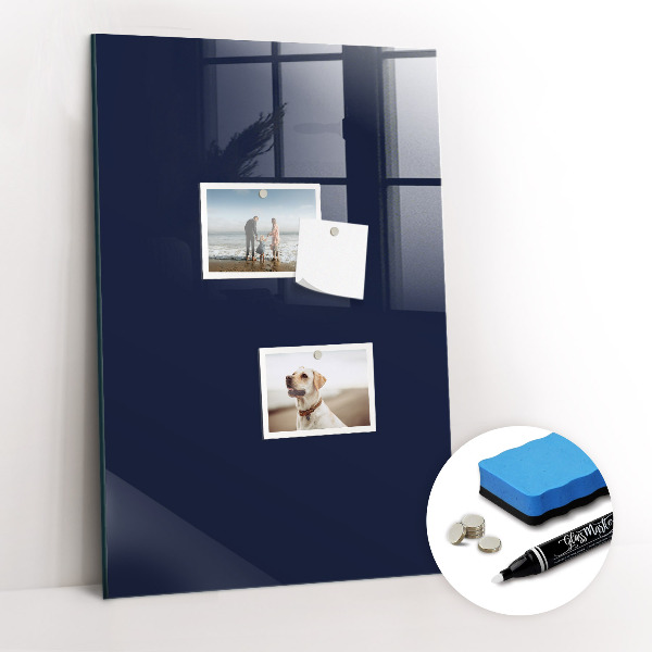 Dry erase board magnetic Color dark navy