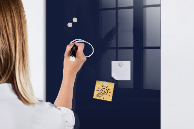 Dry erase board magnetic Color dark navy