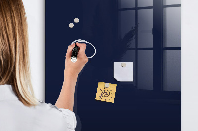 Dry erase board magnetic Color dark navy