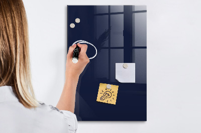 Dry erase board magnetic Color dark navy