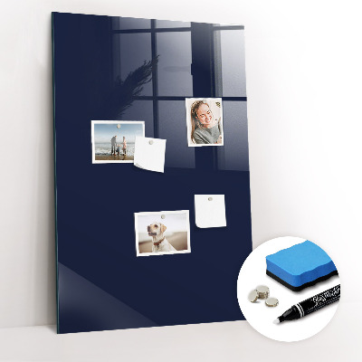 Dry erase board magnetic Color dark navy